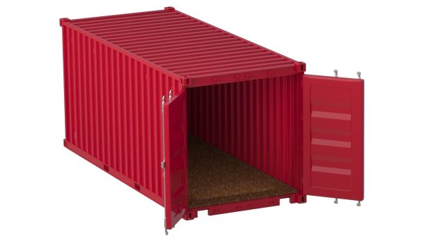20 ft Container Red