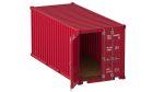 20 ft Container Red