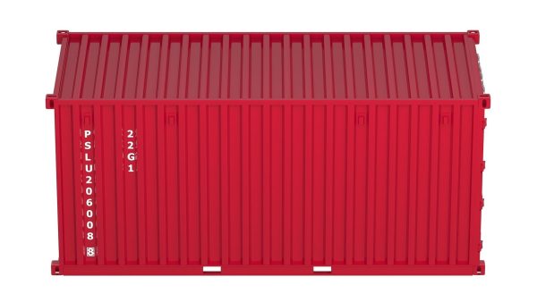 20 ft Container Red