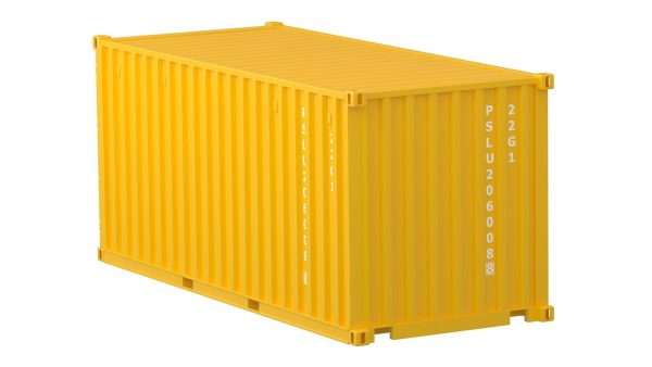 20 ft Container  Yellow