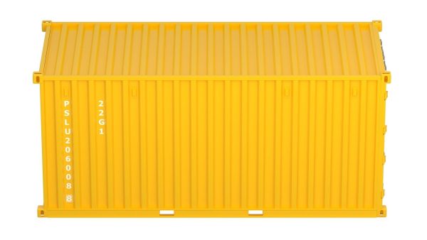 20 ft Container  Yellow