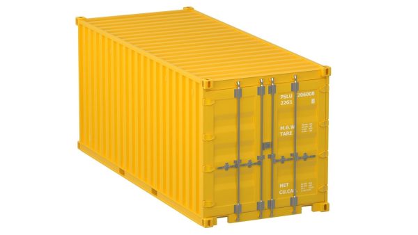 20 ft Container  Yellow