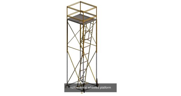 20 sci-fi and industrial platform stair pack