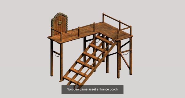 20 sci-fi and industrial platform stair pack