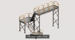 20 sci-fi and industrial platform stair pack