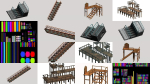 20 sci-fi and industrial platform stair pack