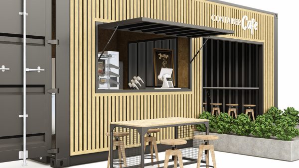 20ft Container Cafe