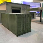 20FT SHIPPING CONTAINER 7MM SCALE O GAUGE MODEL RAILWAY