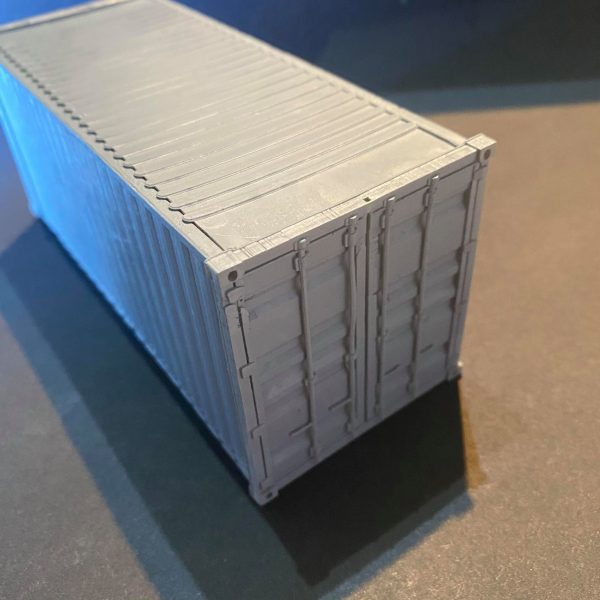 20FT SHIPPING CONTAINER 7MM SCALE O GAUGE MODEL RAILWAY