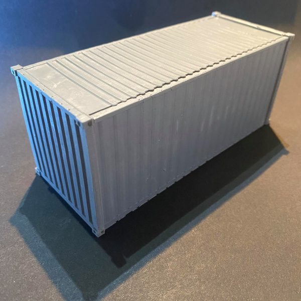 20FT SHIPPING CONTAINER 7MM SCALE O GAUGE MODEL RAILWAY