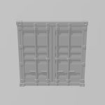 20FT SHIPPING CONTAINER 7MM SCALE O GAUGE MODEL RAILWAY