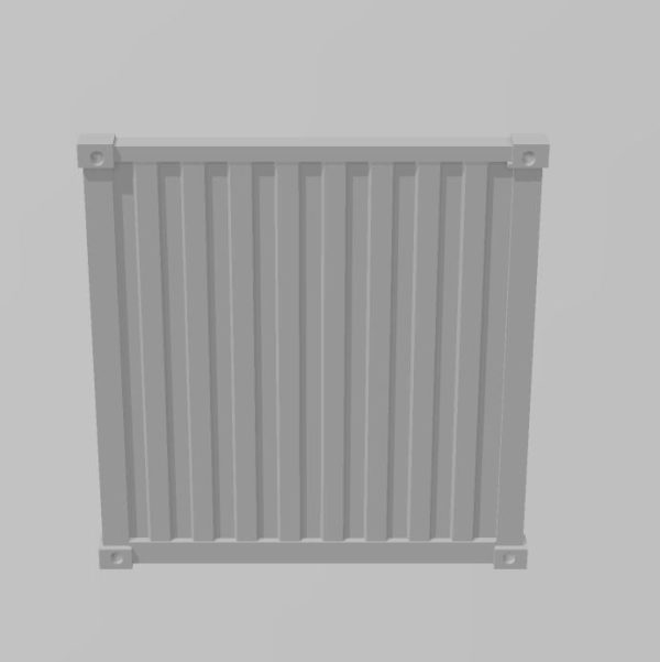 20FT SHIPPING CONTAINER 7MM SCALE O GAUGE MODEL RAILWAY
