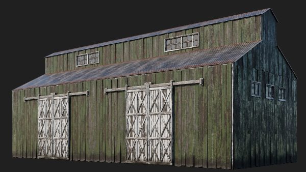 21-22-23-24 - Farm Buildings 4K PBR GameReady