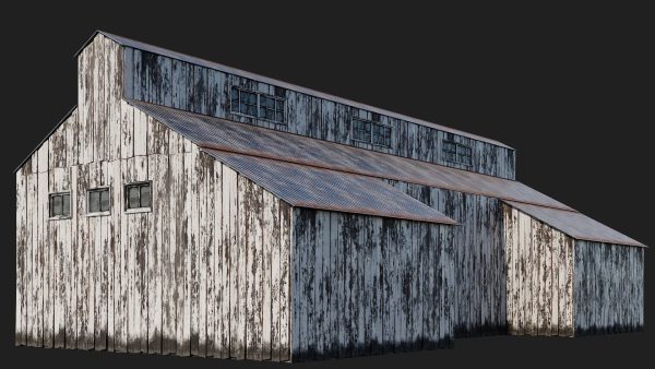 21-22-23-24 - Farm Buildings 4K PBR GameReady