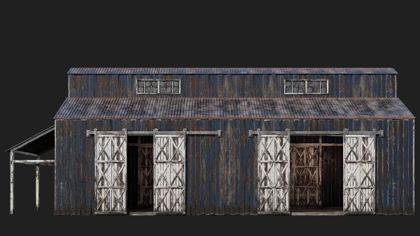 21-22-23-24 - Farm Buildings 4K PBR GameReady