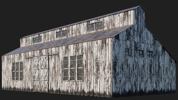 21-22-23-24 - Farm Buildings 4K PBR GameReady
