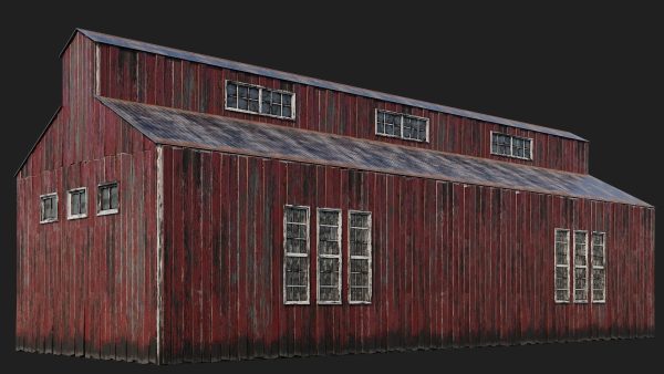 21-22-23-24 - Farm Buildings 4K PBR GameReady