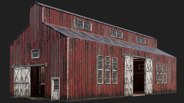 21-22-23-24 - Farm Buildings 4K PBR GameReady