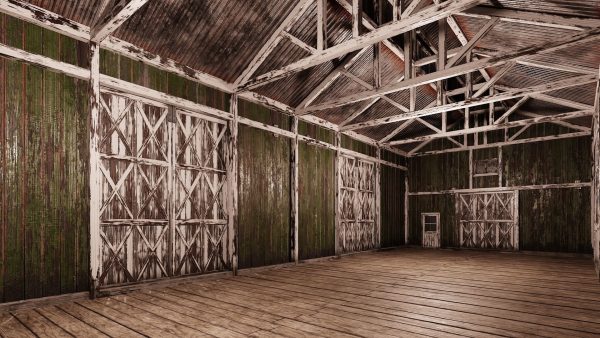 21-22-23-24 - Farm Buildings 4K PBR GameReady