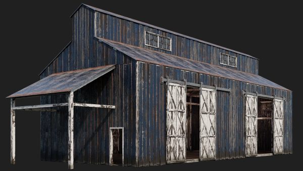 21-22-23-24 - Farm Buildings 4K PBR GameReady