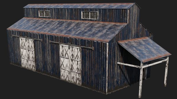 21-22-23-24 - Farm Buildings 4K PBR GameReady