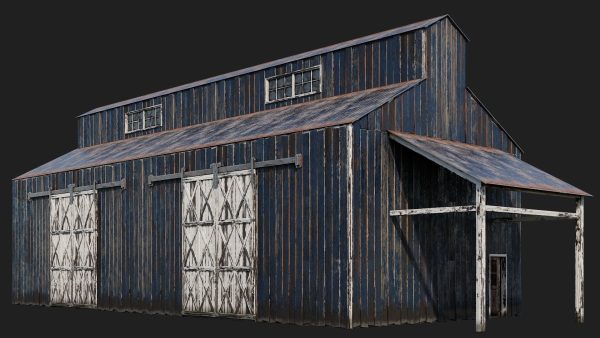 21-22-23-24 - Farm Buildings 4K PBR GameReady