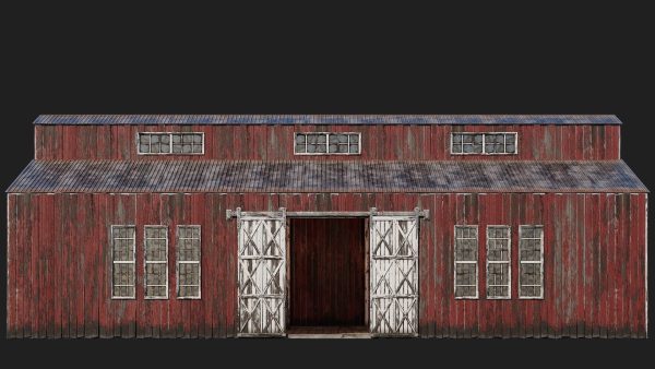 21-22-23-24 - Farm Buildings 4K PBR GameReady