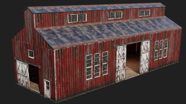 21-22-23-24 - Farm Buildings 4K PBR GameReady