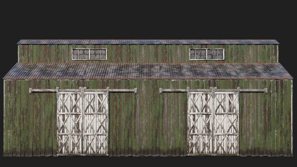 21-22-23-24 - Farm Buildings 4K PBR GameReady