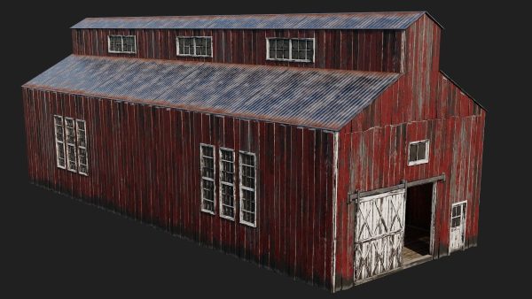 21-22-23-24 - Farm Buildings 4K PBR GameReady