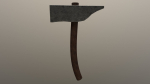 234Medieval - Hammer Game Ready Low Poly 3D Model