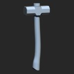 25 Hammer Base Mesh