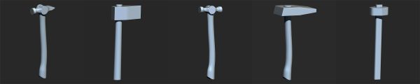 25 Hammer Base Mesh