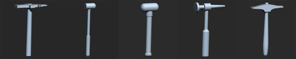 25 Hammer Base Mesh