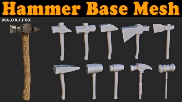 25 Hammer Base Mesh