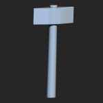 25 Hammer Base Mesh
