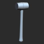 25 Hammer Base Mesh
