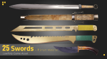25 Sword Game Asset - 7 smart materials