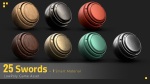 25 Sword Game Asset - 7 smart materials