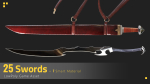 25 Sword Game Asset - 7 smart materials