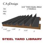 3 16in Thick Equal Angle