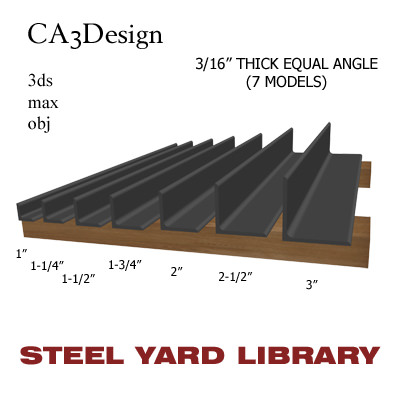3 16in Thick Equal Angle