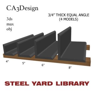 3 4in Thick Equal Angle