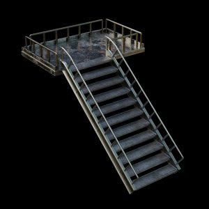 3 Metal Stair