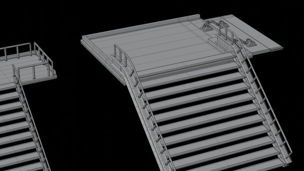 3 Metal Stair