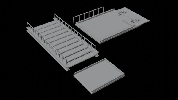 3 Metal Stair