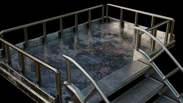3 Metal Stair