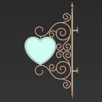 30 Iron Hanging Sign Board Base and High Mesh Vol 3