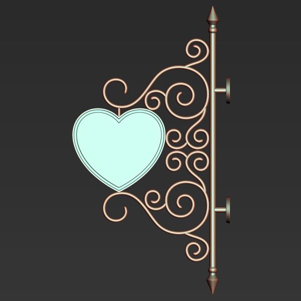 30 Iron Hanging Sign Board Base and High Mesh Vol 3