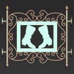 30 Iron Hanging Sign Board Base and High Mesh Vol 3